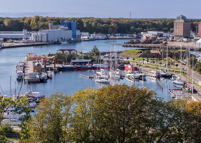 Salt Island Apartment Sea And Harbor View By Noclegi Renters Kołobrzeg