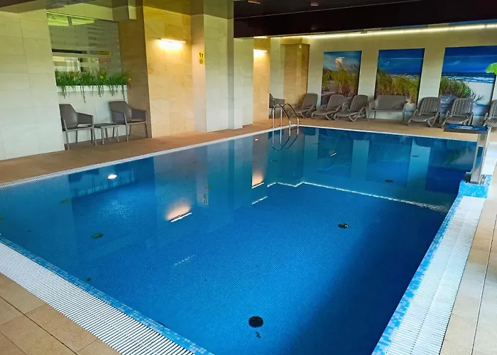 Lulu Apartments - FRIDA - Apartament dwupokojowy blisko morza - Resort Kołobrzeg parking i basen z sauną w cenie