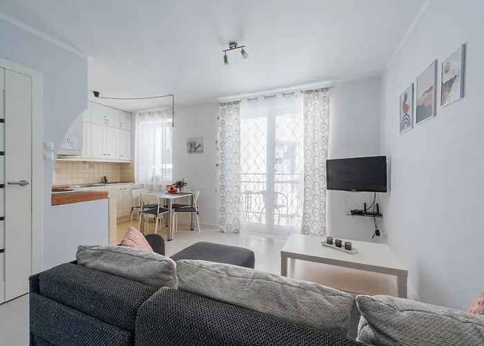 Apartament z balkonem przy Latarni 150m od morza Kołobrzeg