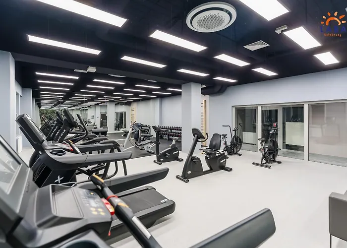 LABA Kołobrzeg Apartamenty Kasprowicza 20 Parking Basen Fitness Bawialnia w CENIE, Parkplatz Schwimmbad Fitness Spielzimmer im PREIS