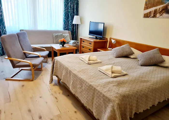ApartamentyPrzyMorzu Wschód Słońca Olymp z basenem Kołobrzeg