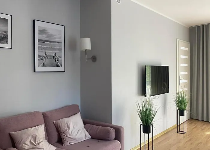 Apartament Olymp 113 z dwoma sypialniami i basenem Kołobrzeg