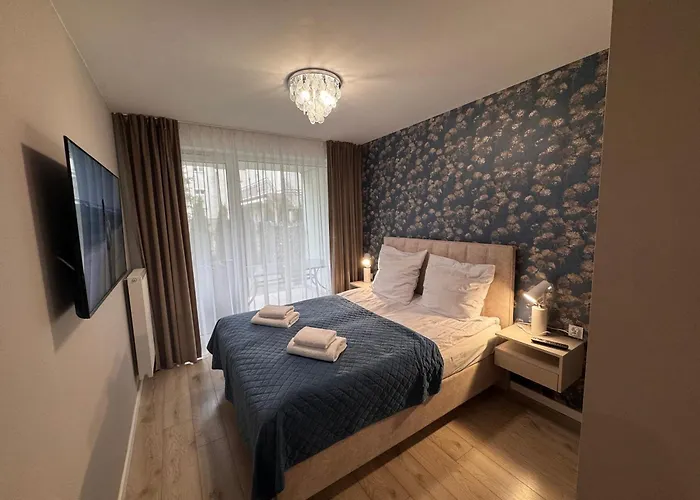 Apartment Whiteblue Garden & Sauna & Fitness Kołobrzeg