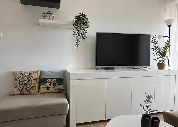 Polanki Park Apartament FALA -kryty basen, sauna, jacuzzi, siłownia i miejsce postojowe w cenie Kołobrzeg