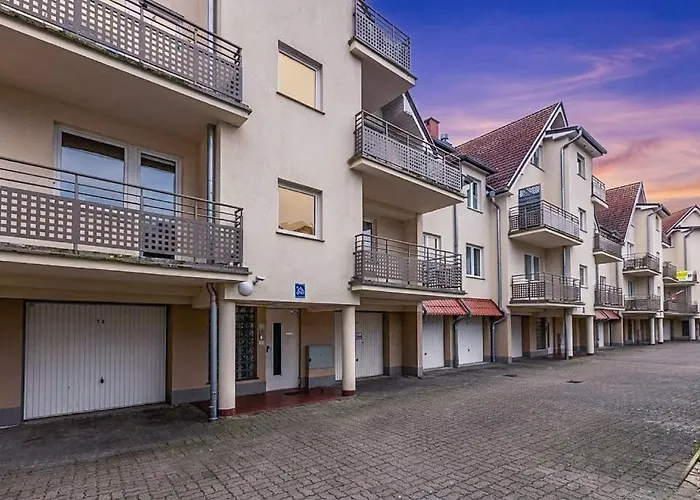 Apartament Kołobrzeg 250 m do Plaży Zachodniej Garaż Balkon Klimatyzacja