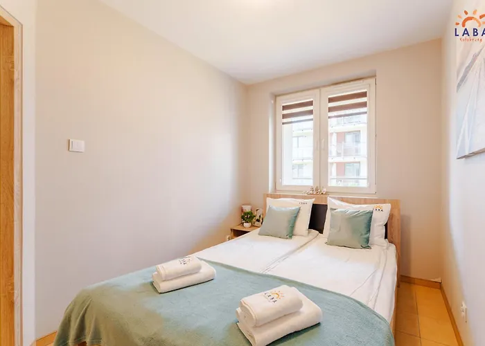 LABA Kołobrzeg Apartamenty BURSZTYNOWE z miejscami postojowymi